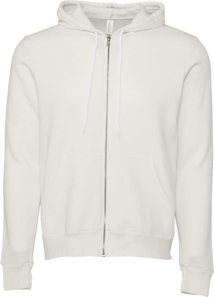 BC3739 - Unisex Sponge Fleece Full Zip Hooded Sweatshirt