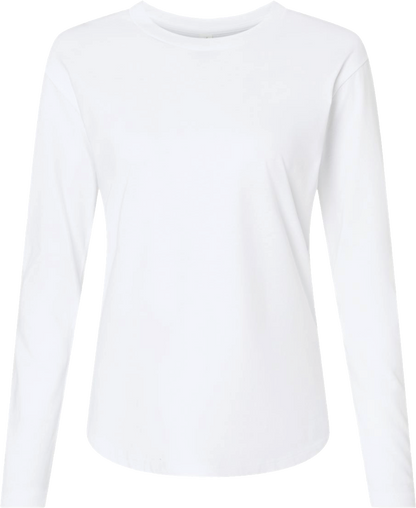 NL3911 - Women's Relaxed Cotton Long Sleeve Tee - AMC Fun