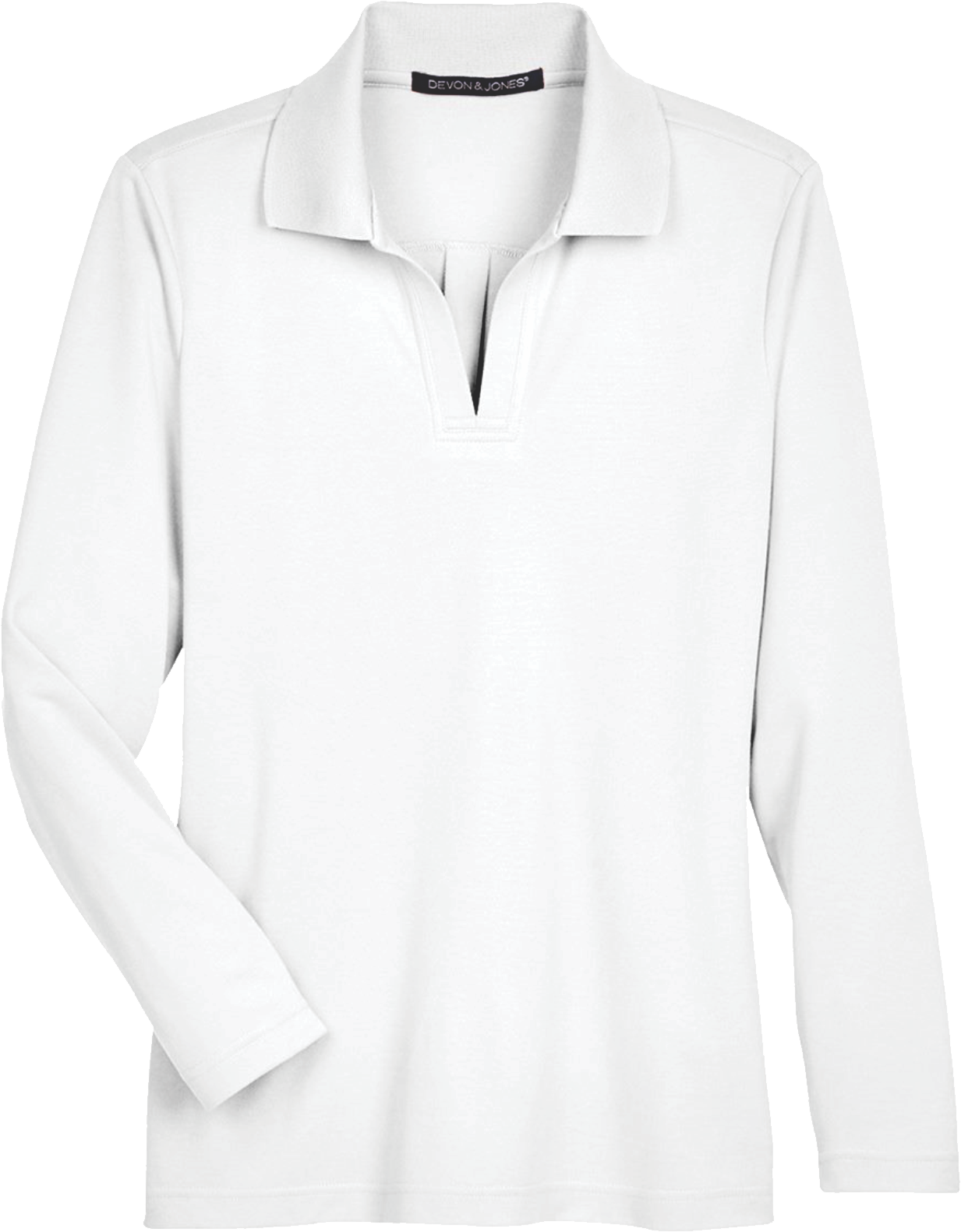 DG20LW - Women's Performance Plaited Long Sleeve Polo - Herreid