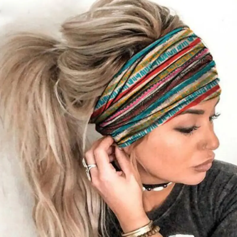 Hairband - Western Printed Wide