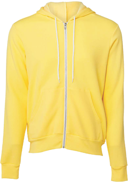 BC3739 - Unisex Sponge Fleece Full Zip Hooded Sweatshirt