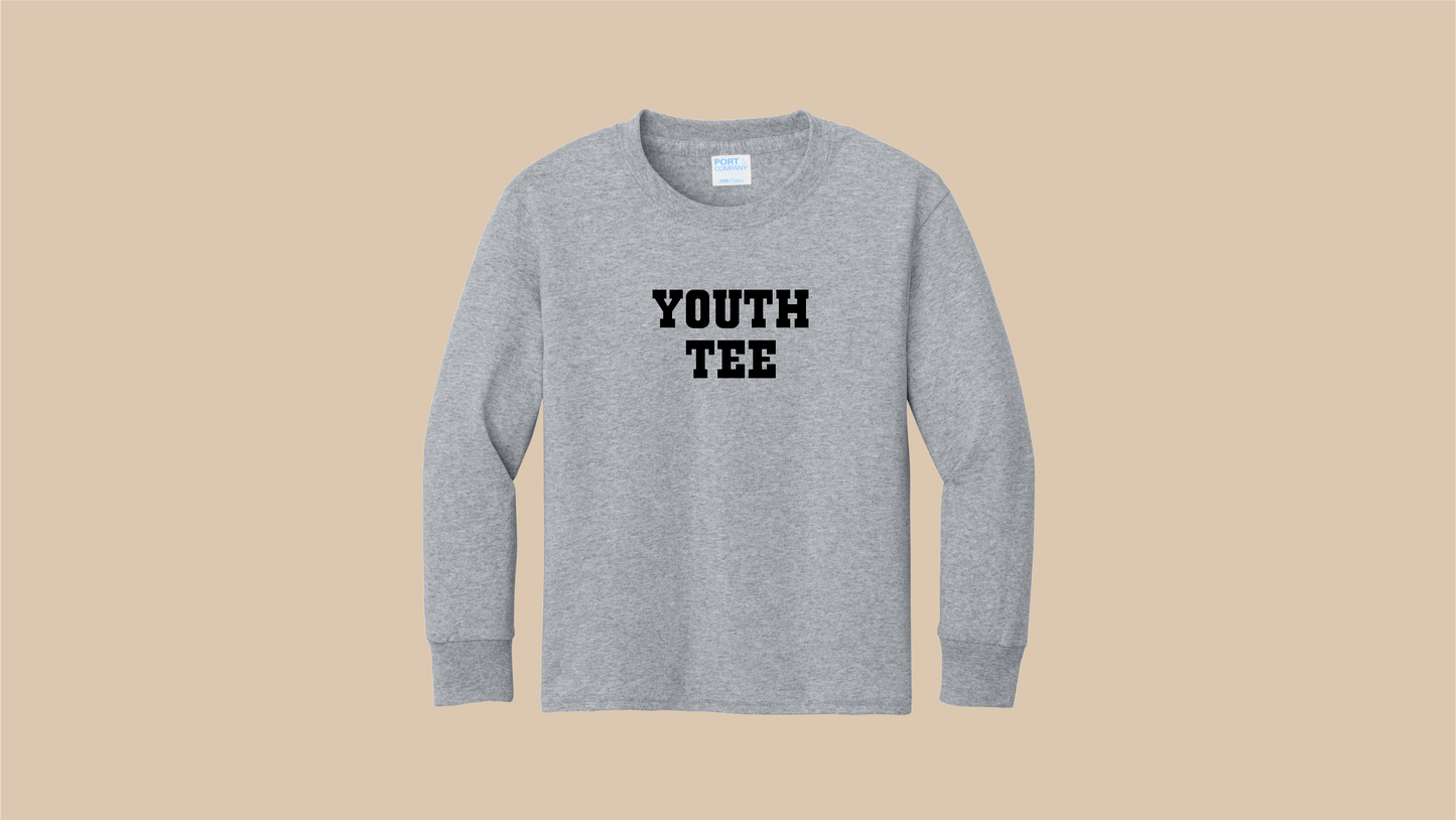 PC54YLS - Youth Long Sleeve Tee - Clippers