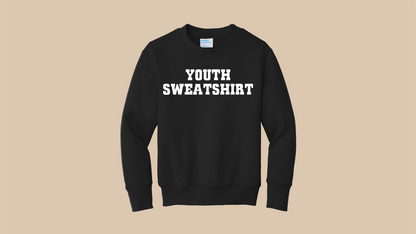 PC90Y - Youth Crewneck Sweatshirt - Clippers