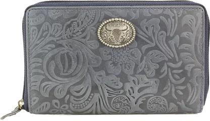 Wallet - Zip Around Filigree