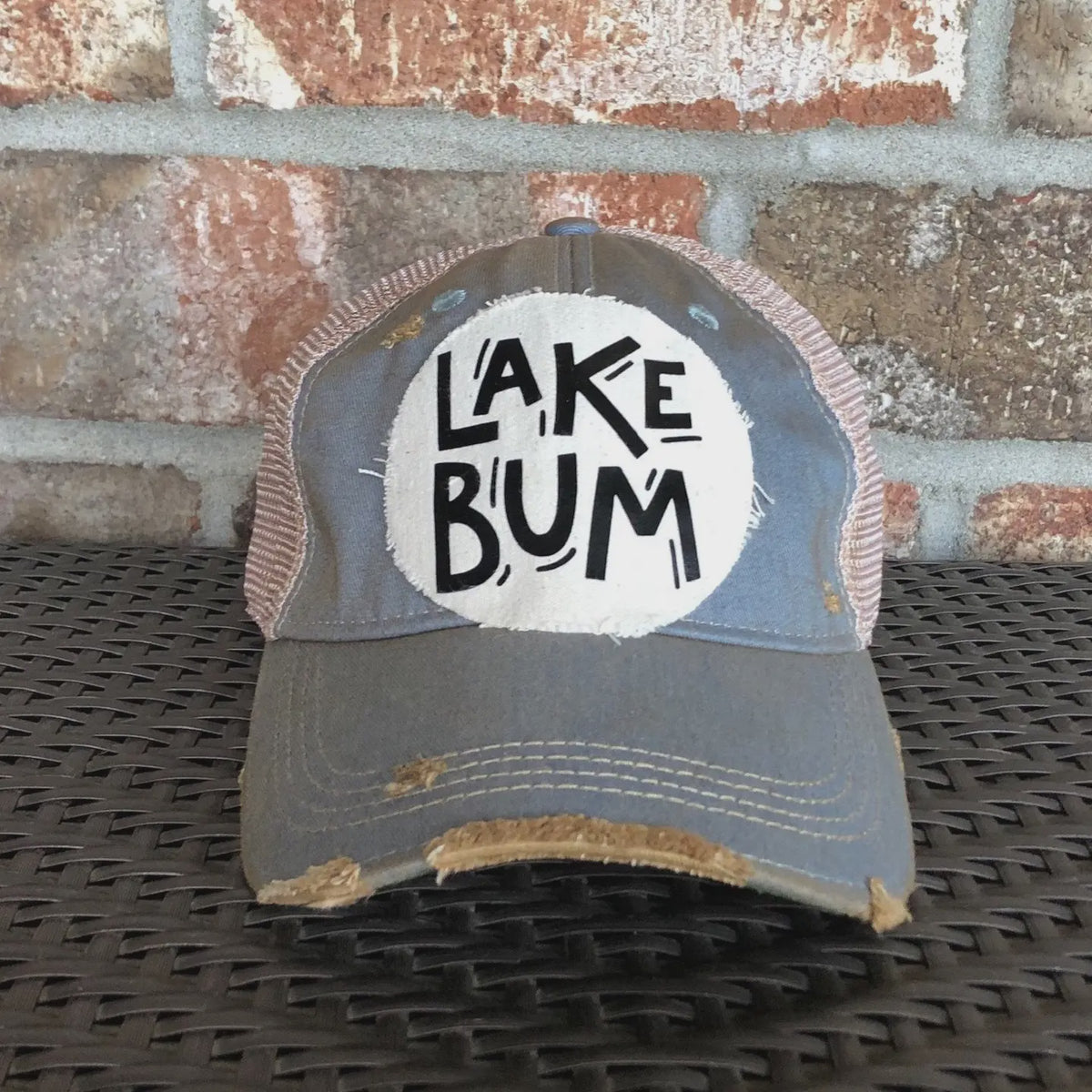 Decorated Hat - Lake Bum